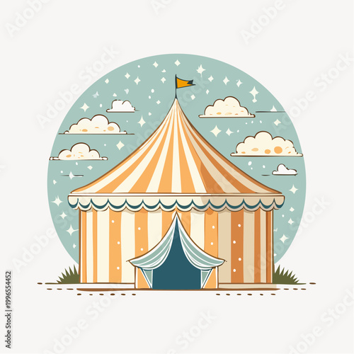 Circus Tent Illustration