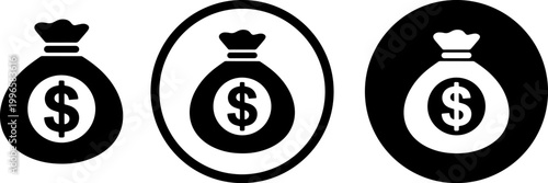 money growth cycle flat design vector illustration