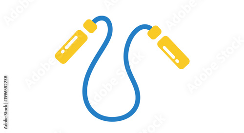 Skipping Rope Icon - Fitness Equipment for Exercise and Cardio Training