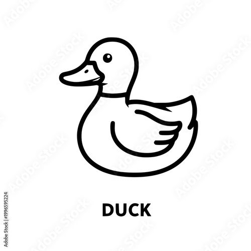 Cute Duck Icon