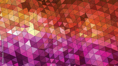 Vibrant abstract painting features dynamic composition with energetic brushstrokes and colorful dabs