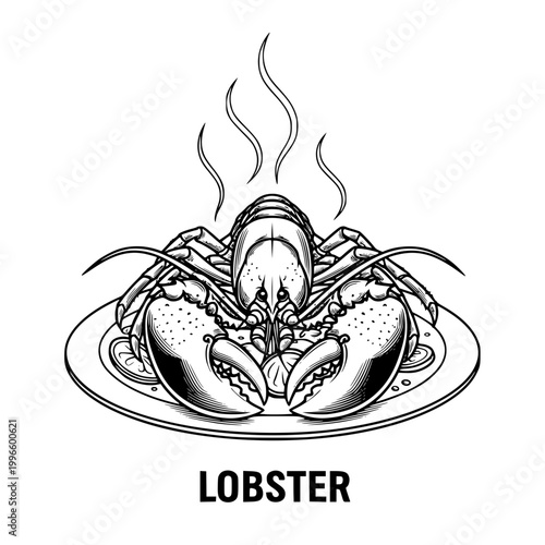 Steaming Lobster Dish