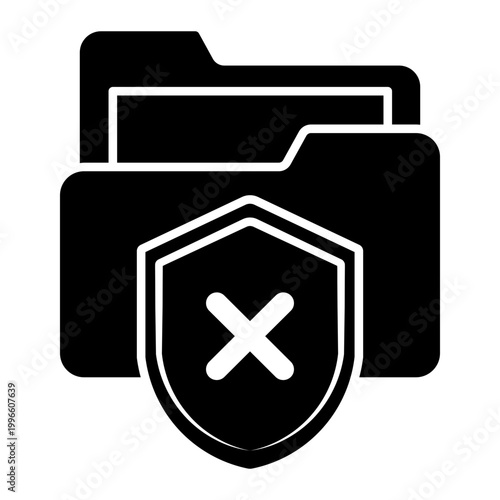 data leak Solid icon