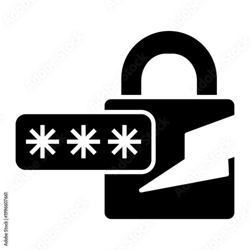padlock Solid icon