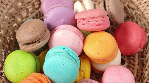 Macarons are a French pastry.
