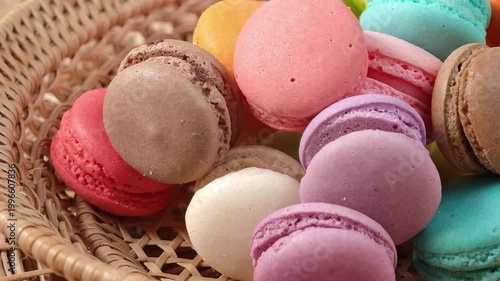 Macarons are a French pastry.
