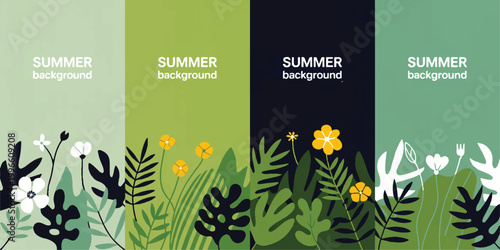 A flat silver moka pot pours hot coffee into a purple cup on a pink table with a blue cup, potted flowers and an open book.