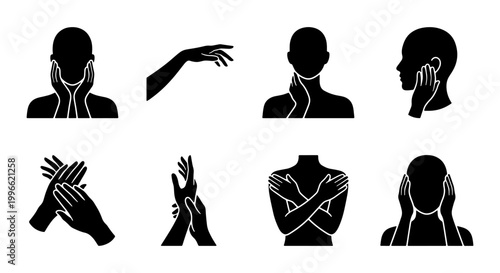 Foto Slot Machine Icons Collection, Vintage Casino Game Machines, Retro Gambling Devi
