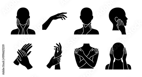 Tableau sur toile Slot Machine Icons Collection, Vintage Casino Game Machines, Retro Gambling Devi