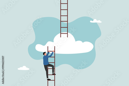 Moving on to the next level or upgrading the business towards better quality, growth or evolving concepts, ambitious entrepreneurs climb the ladder towards the cloud level to reach the next level.