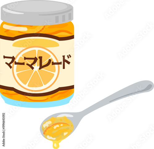 瓶入りのマーマレード