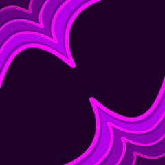 Abstract Gradient Purple Line Border Background