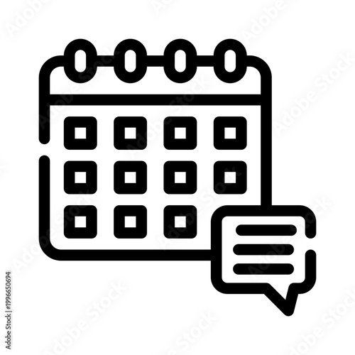 messagequeue line icon