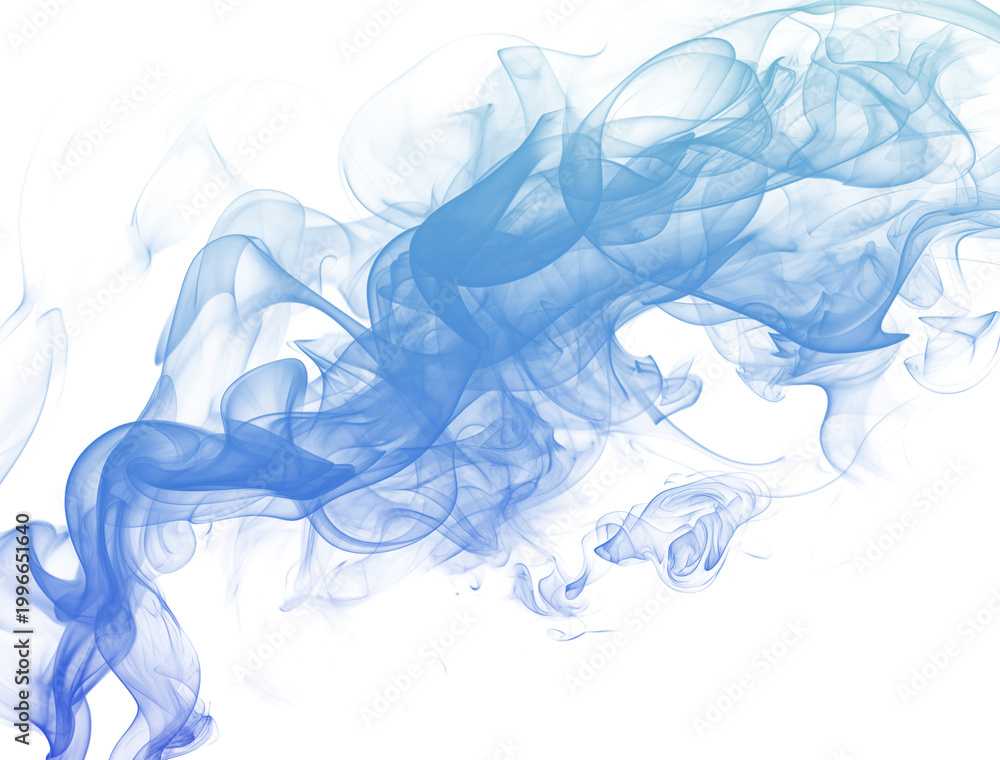 Fototapeta premium blue smoke
