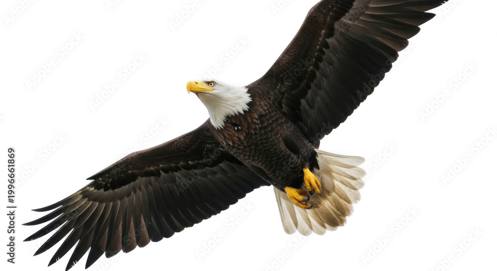 Obraz premium bald eagle in flight