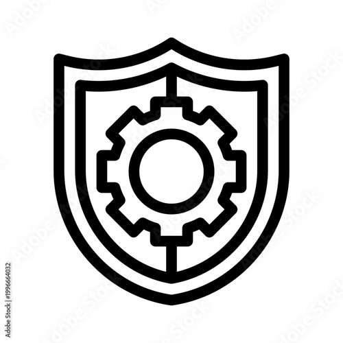 Regulatory line icon