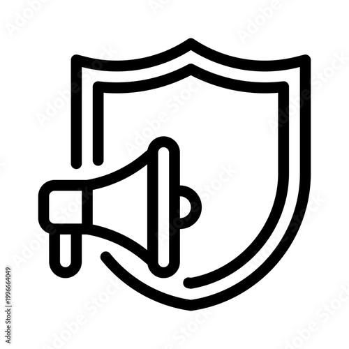 whistleblower line icon