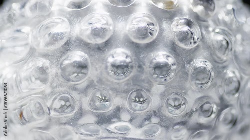 Macro Shot of Bumpy Decorative Light