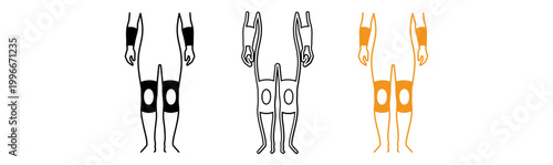 Diagram of stomata guard cells and pore structure in plant leaves