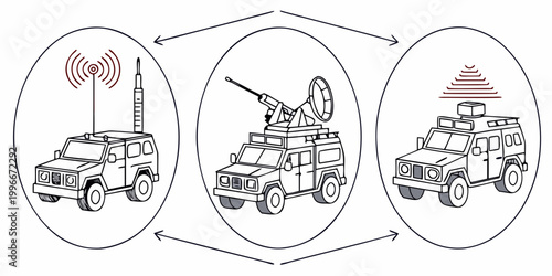 canadian army light armoured vehicle variants Vector