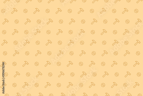 handyman tools element pattern background