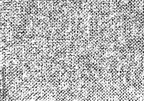 粗い織り目の布の質感 モノトーンのテクスチャ 背景素材