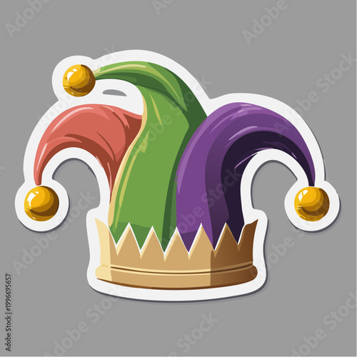 Jester Hat with Bells