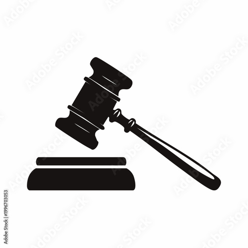 Black Gavel Icon