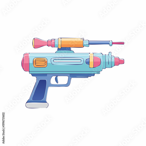 Retro Sci-Fi Toy Ray Gun