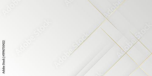 Luxury white and gold background with flowing metallic lines perfect for premium branding.