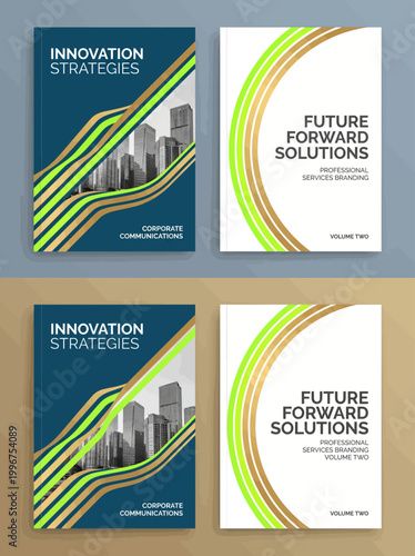 A collection of business book covers with modern designs and innovative strategies
