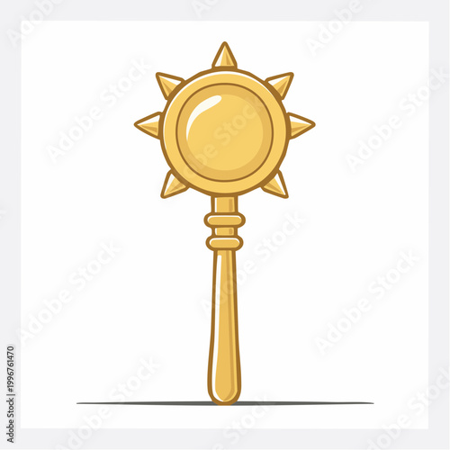 Golden Mace Weapon Icon