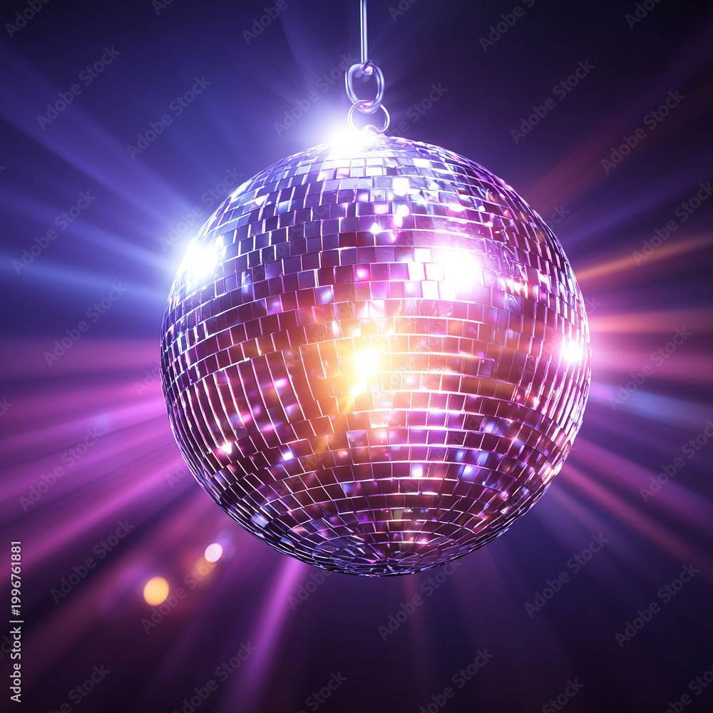 Obraz premium shiny disco ball