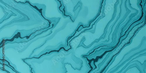 A textured turquoise design featuring blue paint on a rough wall and grunge paper patterns to create a vintage blue water surface backdrop