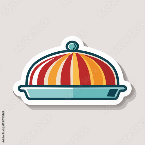Cloche Serving Dish Icon