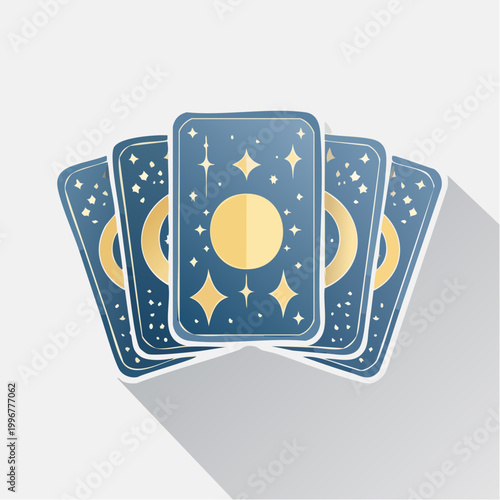 Tarot Cards with Celestial Design
