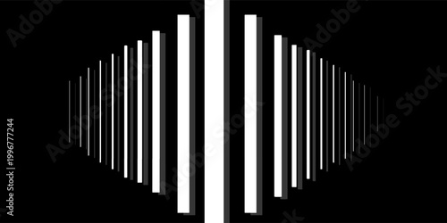 Abstracct of black and white line . EPS 10