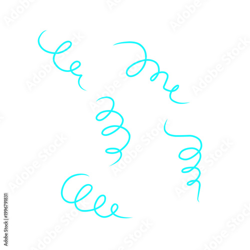 Birthday Ribbon Illustration