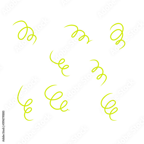 Birthday Ribbon Illustration