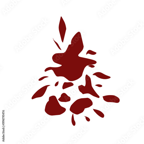 Blood Splash Vector