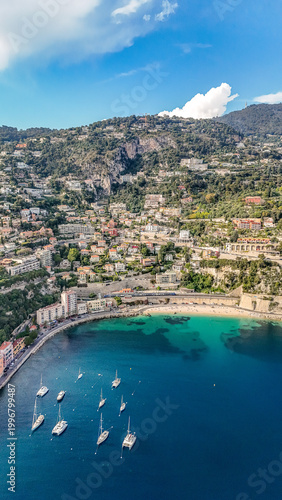The stunning beauty of the french Riviera, Villefrance-sur-Mer, France