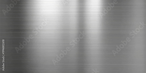 A sleek, metallic surface gleams with subtle reflections, a study in industrial minimalism. The cool, polished texture hints at strength and modern design.