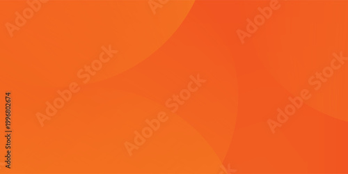 Abstract orange background with overlapping circular wave shapes and smooth gradients. This vector is suitable for web design, presentations, advertisements, banners, and modern branding projects.