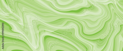 Green tea matcha mixing with milk texture background. Food and drink close up.