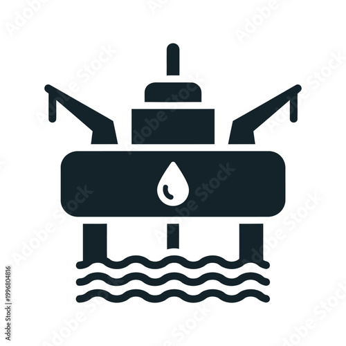 boiler heating system icon with flame isolated on transparent background