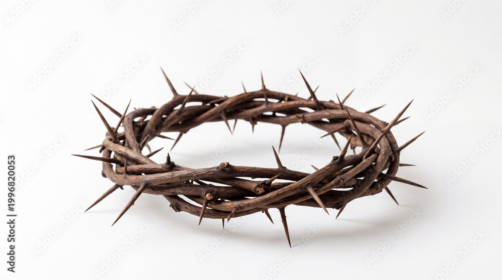 Fototapeta premium Crown of thorns made of dry branches
