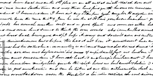 Black handwritten cursive text texture on a plain background