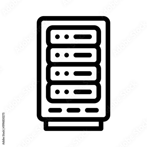 datacenter line icon