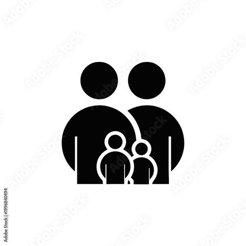 Family Icon Symbol Graphic Representation.