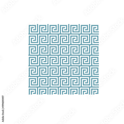 Greek Running Key Pattern Modern Twist